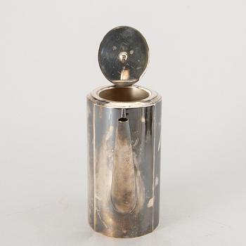 WÜRTTEMBERGISCHE METALLWARENFABRIK (WMF), kaffeservis, 3 delar, nysilver, Tyskland.