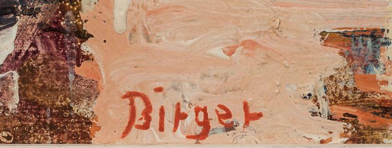 BIRGER BIRGER-ERICSON, oljemålning.