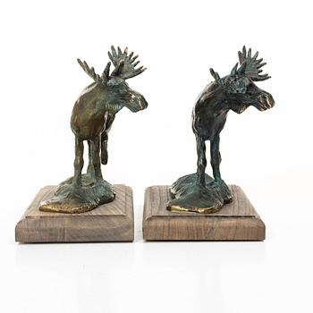 Torbjörn Forsberg, Moose bulls, 2 pcs.
