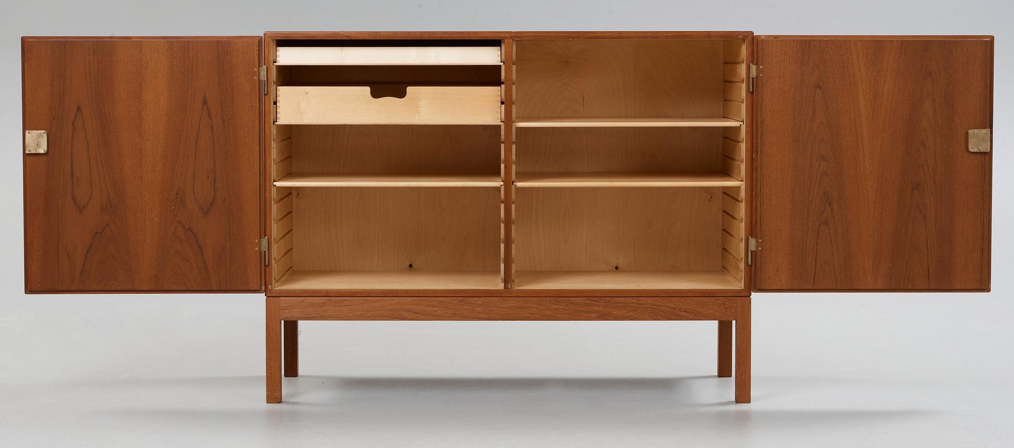 A Børge Mogensen teak sideboard, C.M Madsen, Denmark, 1950's.