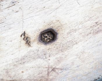 KALK med LOCK, silver, Barockstil 1800-tal. Vikt ca 960 g.