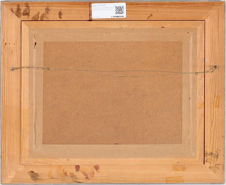 LINDORM LILJEFORS, olja på pannå. Sign o dat -63.