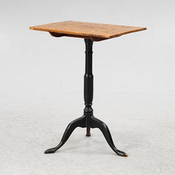 Fällbord, omkring år 1800.