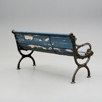 TRÄDGÅRDSSOFFA, 1800-talets slut.