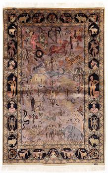 Matta, ull, Pakistan, signerad, ca 225 x 144 cm.