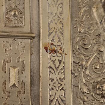 A meal wall cabinet, late 19th century.