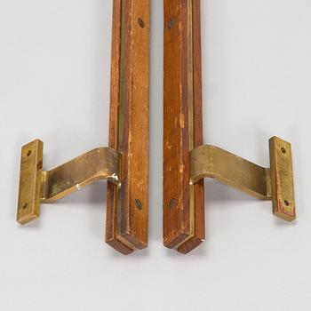 Aarne Olavi (Olli) Kuusi, dörrhandtag, tre par, modell 205, tillverkare Primo Oy, 1900-talets senare hälft.