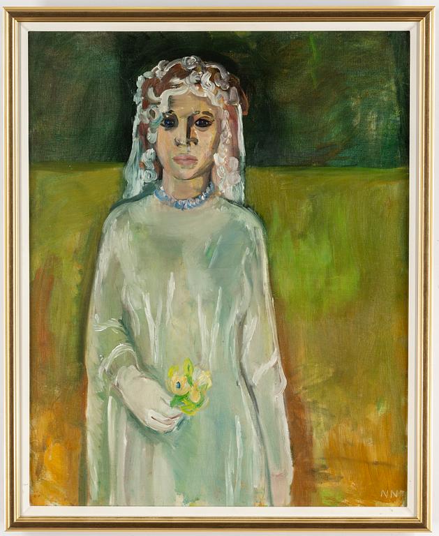 NILS NILSSON,  oil on canvas, signed.