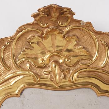 Spegel, Stockholmsarbete, 1700-talets andra hälft, Rokoko.