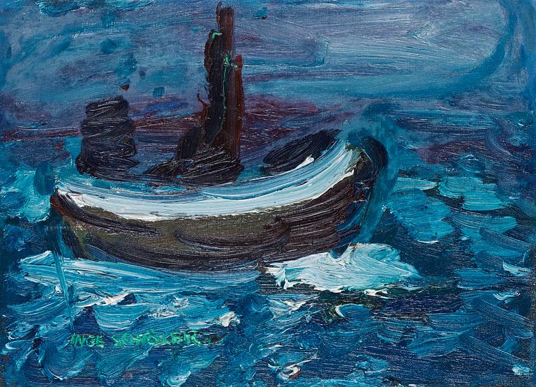 Inge Schiöler, Båten, Kosterhavet.
