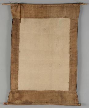 THANGKA, Tsong Khapa, tibeto-kinesisk, 1700-tal/tidigt 1800-tal.