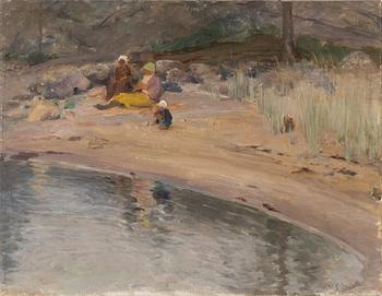 Venny Soldan-Brofeldt, Rannalla.