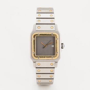 Cartier, Santos Carree, wristwatch, 29 x 29 (41) mm.