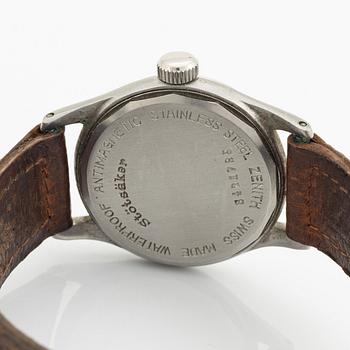 A duo of wristwatches, Gruen & Zenith, ca 1940.