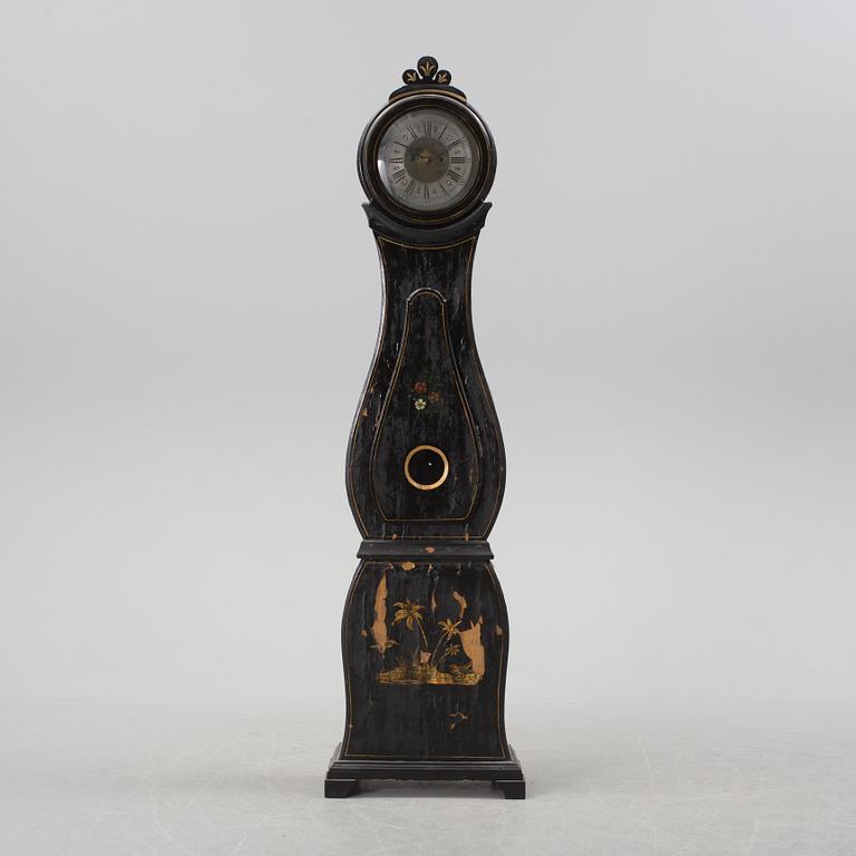 A 19th century grandfather clock.