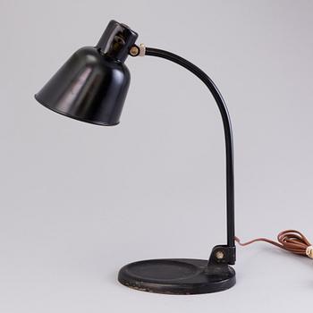 A 1930's German 'Matador' table lamp for (BÜR) Bünte & Remmler.