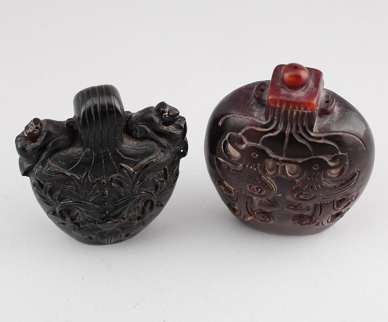 SNUSDOSOR, 1 par, Kina, 1900-tal.