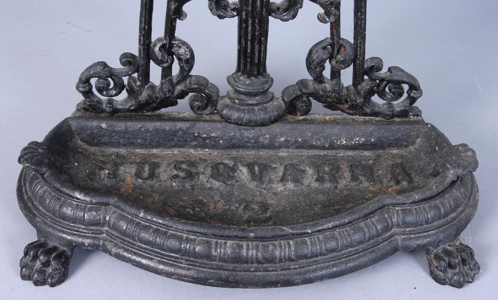 PARAPLYSTÄLL, Husqvarna, 1800/1900-tal.