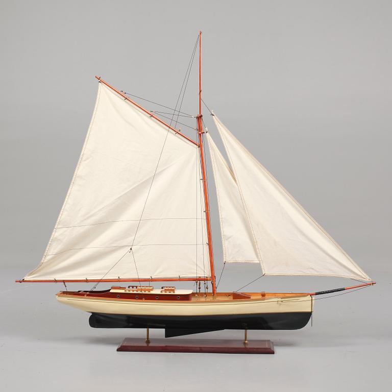 BÅTMODELL, 1900-talets andra hälft.