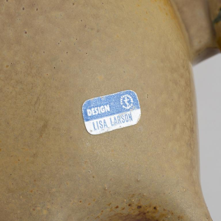 Lisa Larson, two stoneware figurines, Gustavsberg.