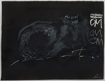 Antoni Tàpies, Mapp med etsningar och färglitografier, 5 st.