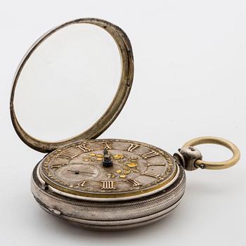 WILLIAM KNEESHAW PICKERING, pocket watch, 52 mm,