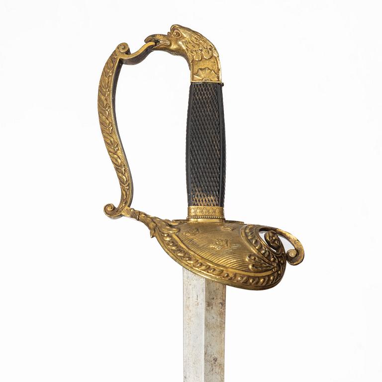 Värja, svensk 1800-talets första hälft.