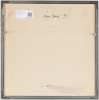 BECK & JUNG (HOLGER BÄCKSTRÖM & BO LJUNGBERG), multipel, screenprint, signerad, numrerad 7/11, daterad 1973.