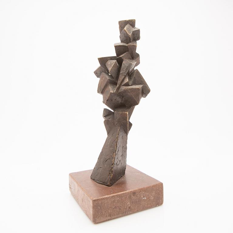 Wolfram Beck, skulptur, brons.