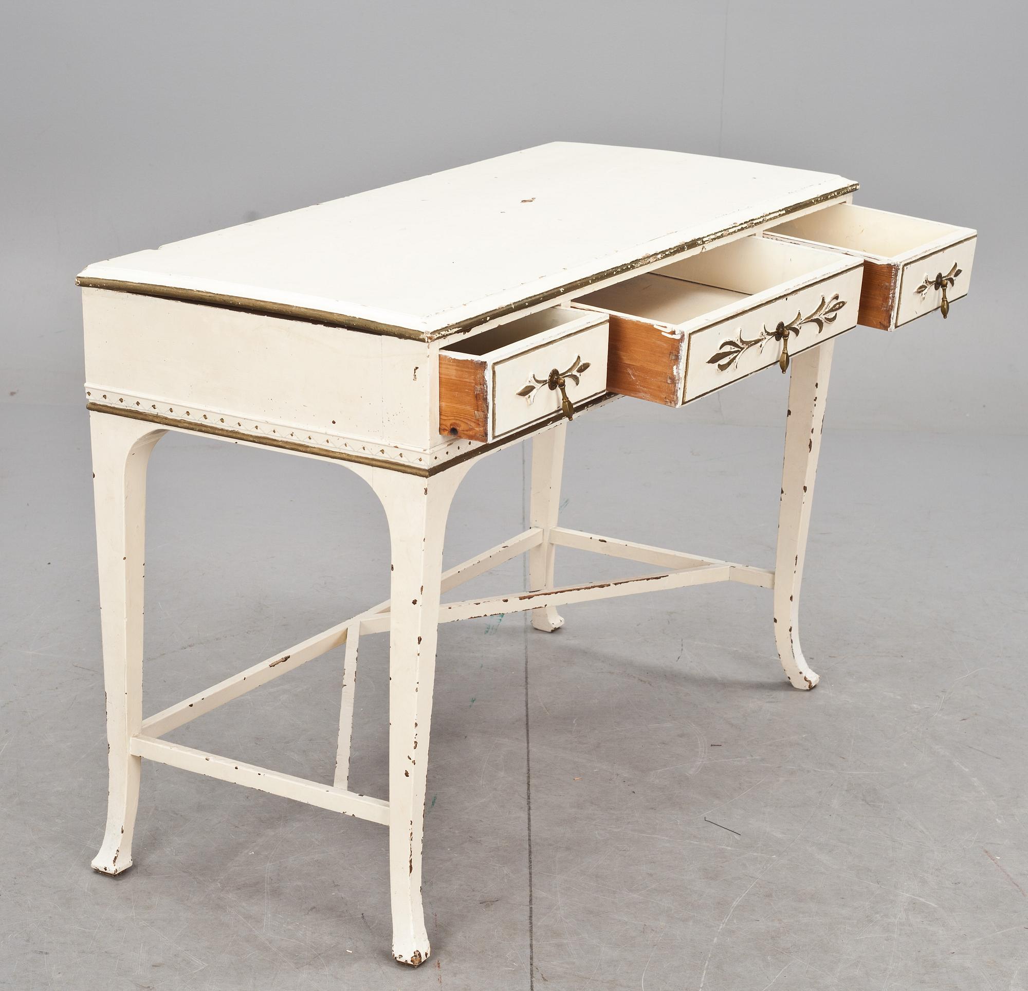 TOILETTEBORD, gustaviansk stil. Sekelskiftet 1900.