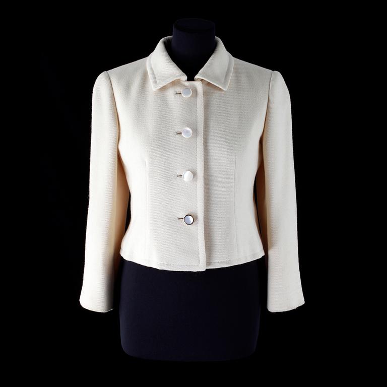 A jacket by Christian Dior.