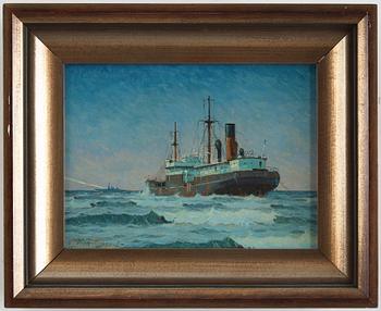 VICTOR QUISTORFF, oil on panel (2), one signed and dated V Quistorff 1940.