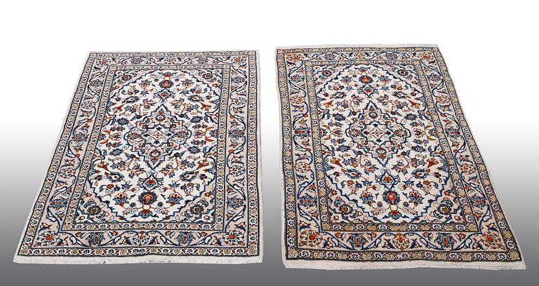 Mattor, 2 st, Keshan, 160x100 cm & 155x105 cm.
