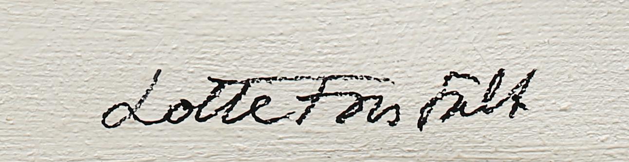 LOTTE FORSFÄLT, akryl, signerad.