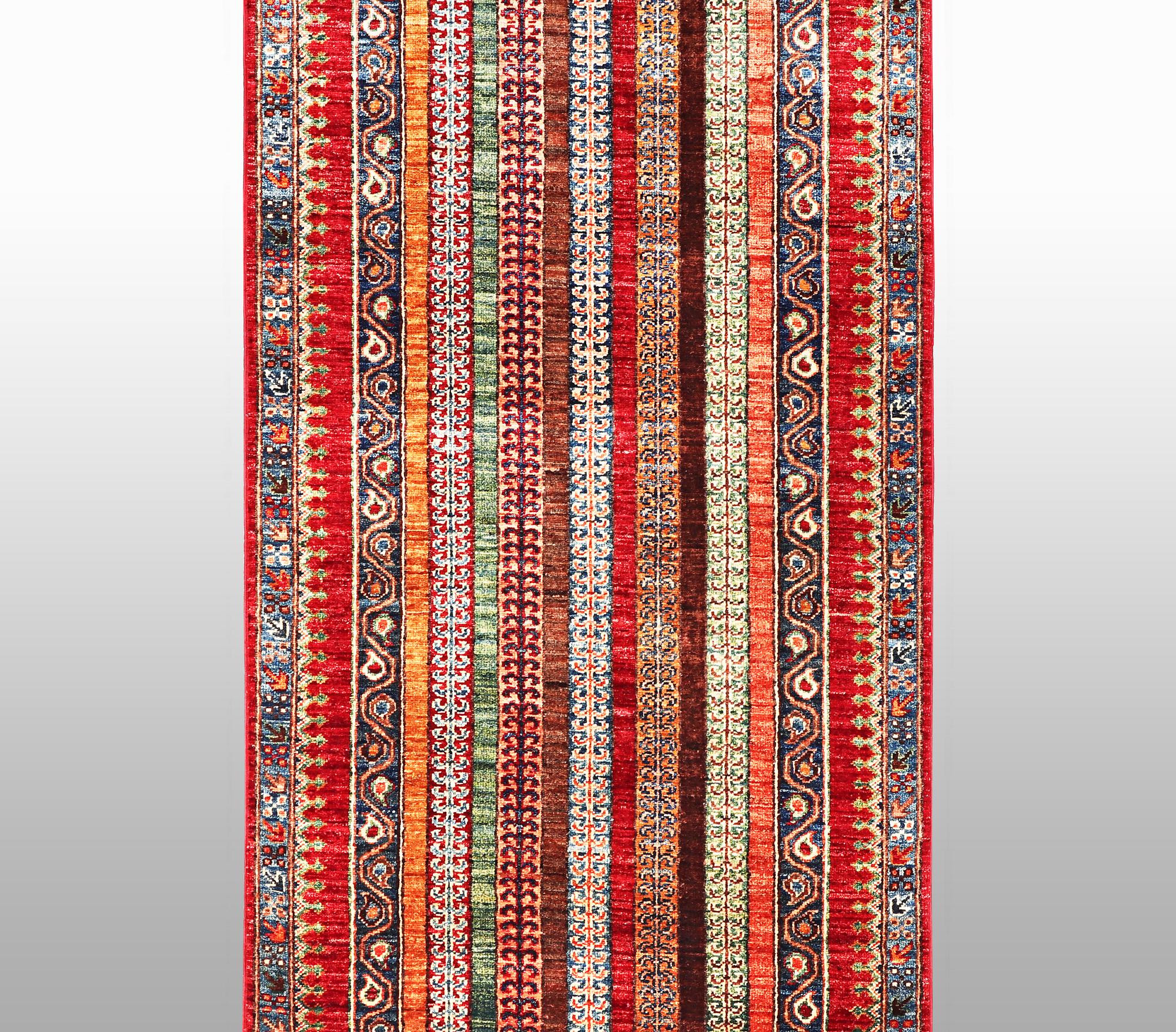 A runner carpet, Khorjin, ca 310 x 83 cm.