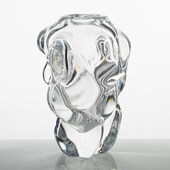 Per B. Sundberg, vas, glas, Orrefors, signerad.