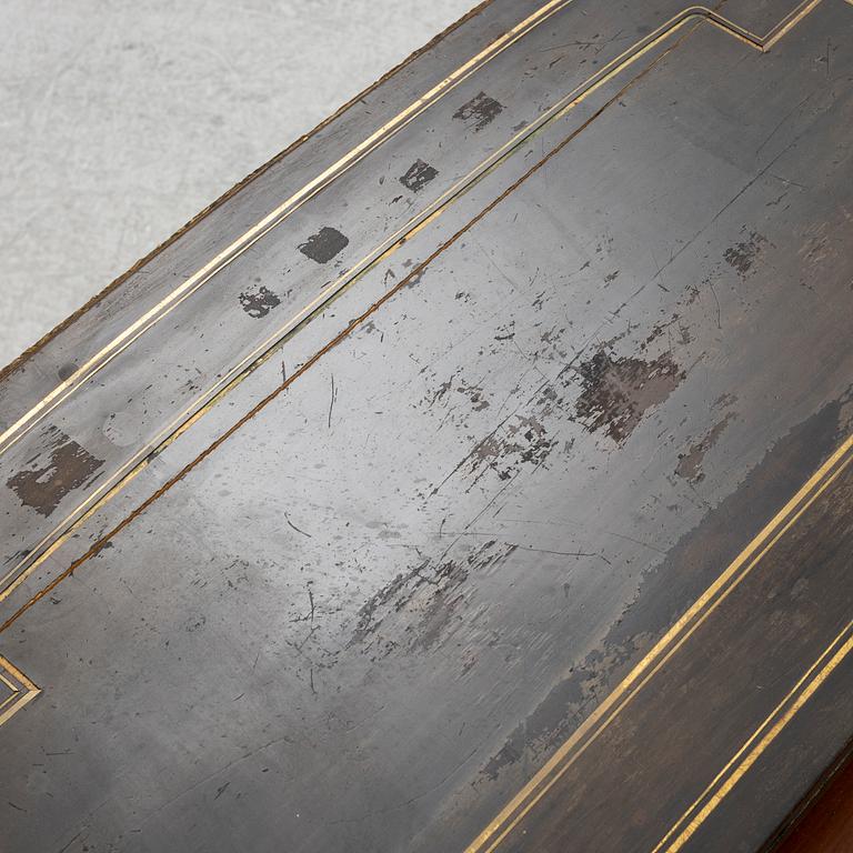 A Louis XVI style games table, circa 1900.