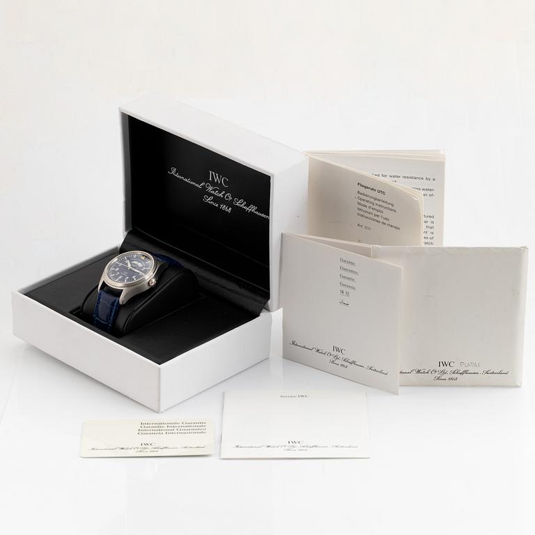 IWC, Pilot UTC, TZC, "Limited Edition", wristwatch, 39 mm.