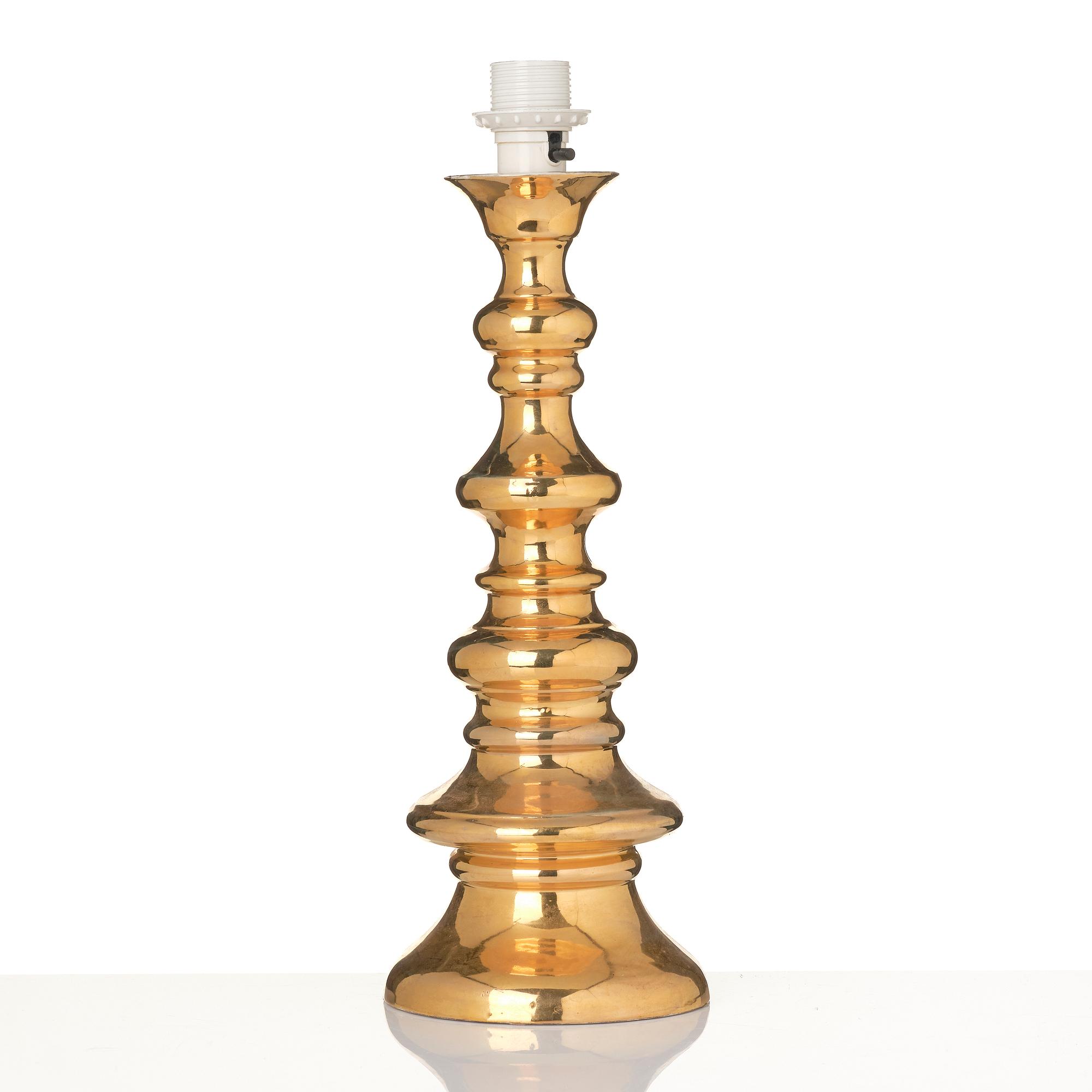 Bergboms, table lamp, ceramic, "B-25", second half of the 20th century.