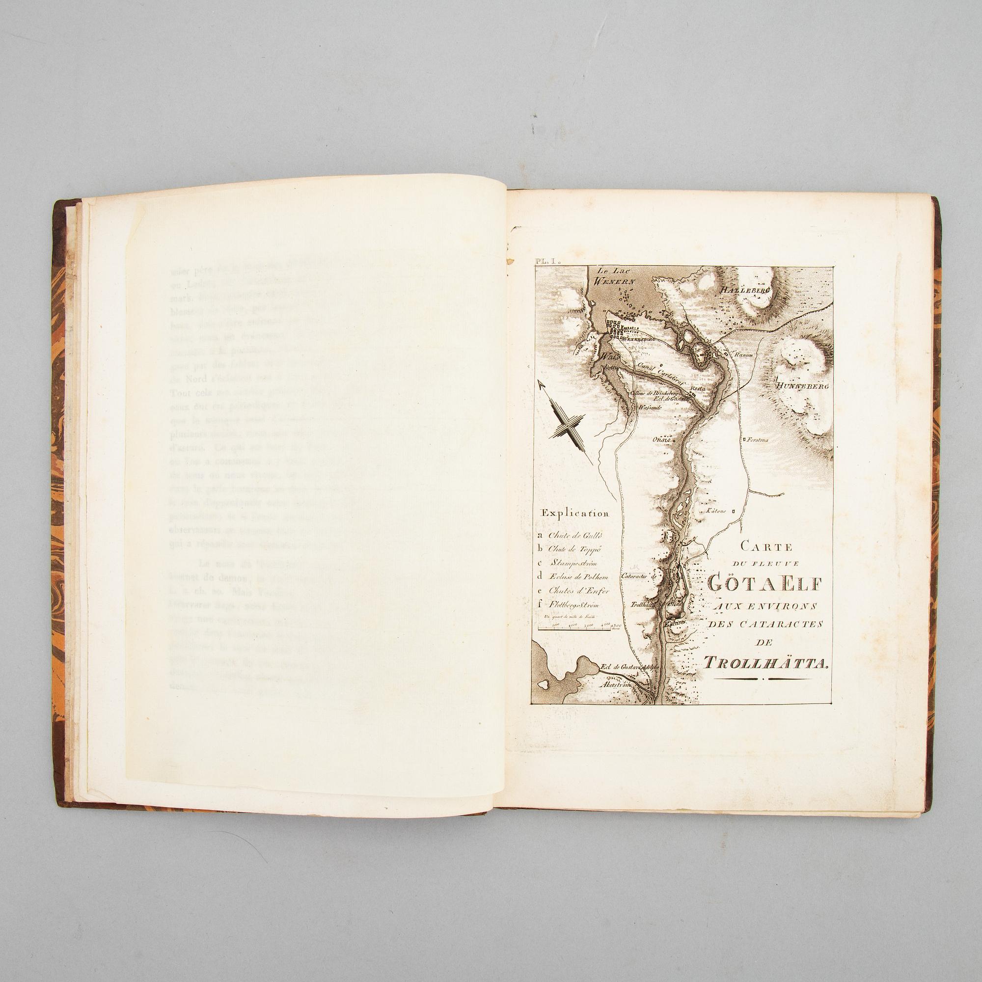 The Trollhätte Canal, with aquatints, 1804.