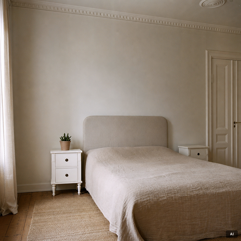 A pair of bedside tables, contemporary.