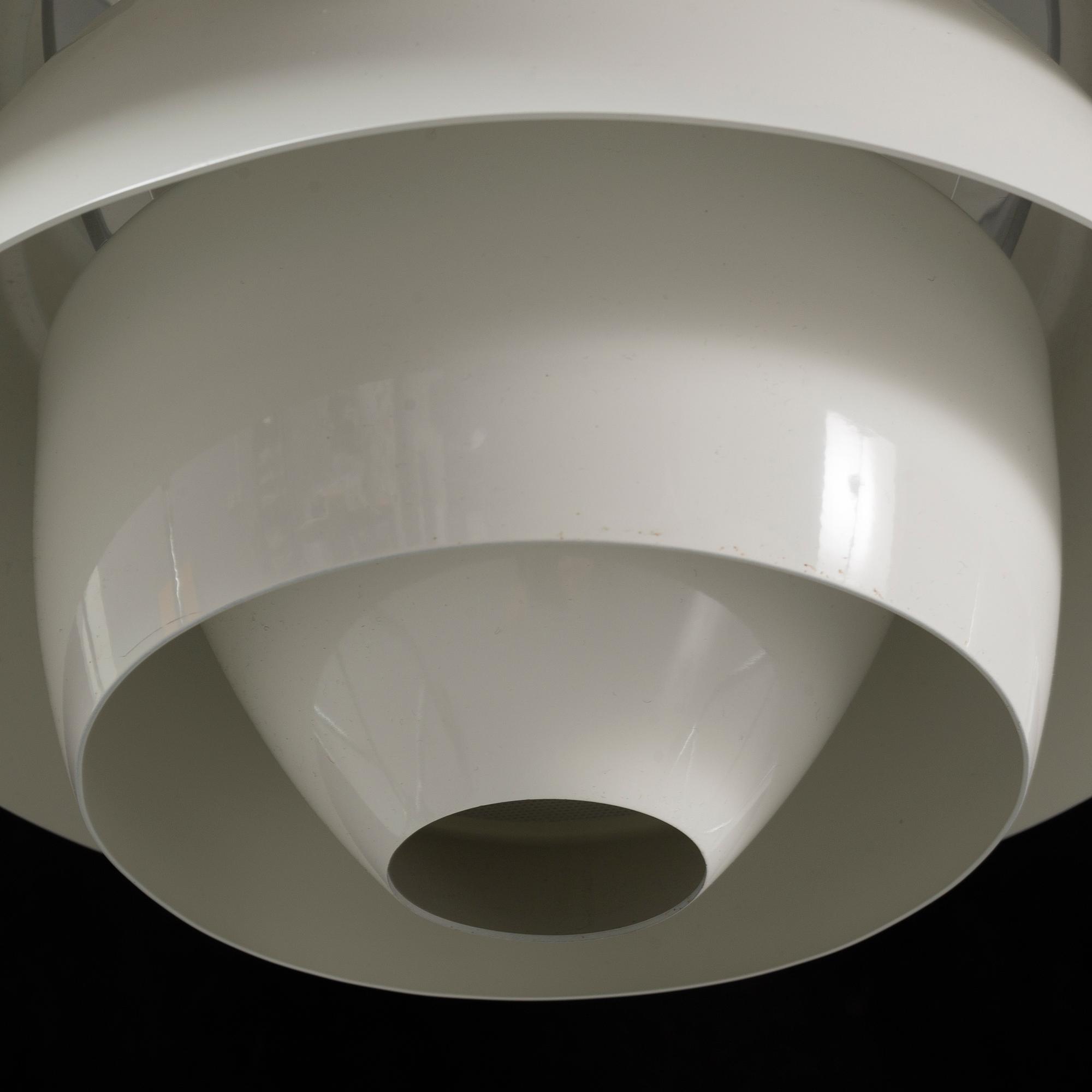 Poul Henningsen, a 'PH Snowball' ceiling light, Louis Poulsen, Denmark.