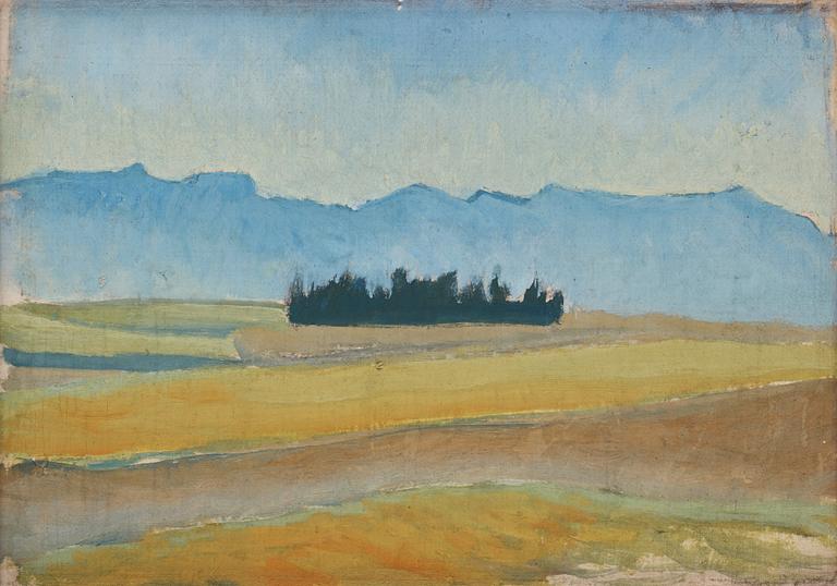 Ivan Aguéli, Autumn Plain.