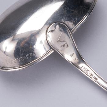 SOPPSLEV, silver, Anders Dunderberg (1792-1808), Gävle 1802.