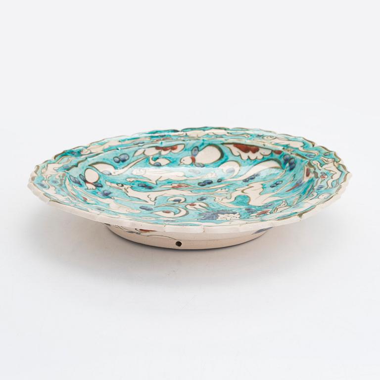 Greta-Lisa Jäderholm-Snellman, a ceramic bowl signed G.L.J. Châtillon, around year 1920.