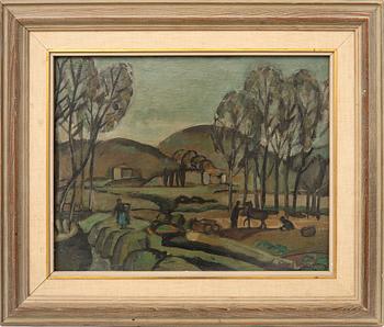 Gerhard Nordström, Landscape motif.