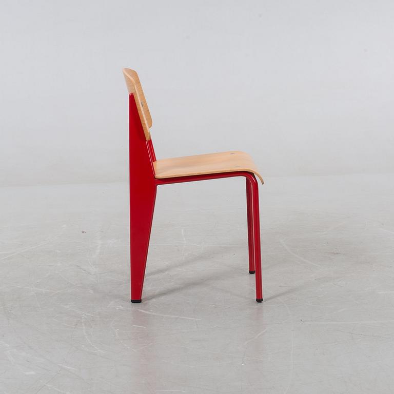 A JEAN PROUVÉ CHAIR "Standard" for Vitra edition 2002.