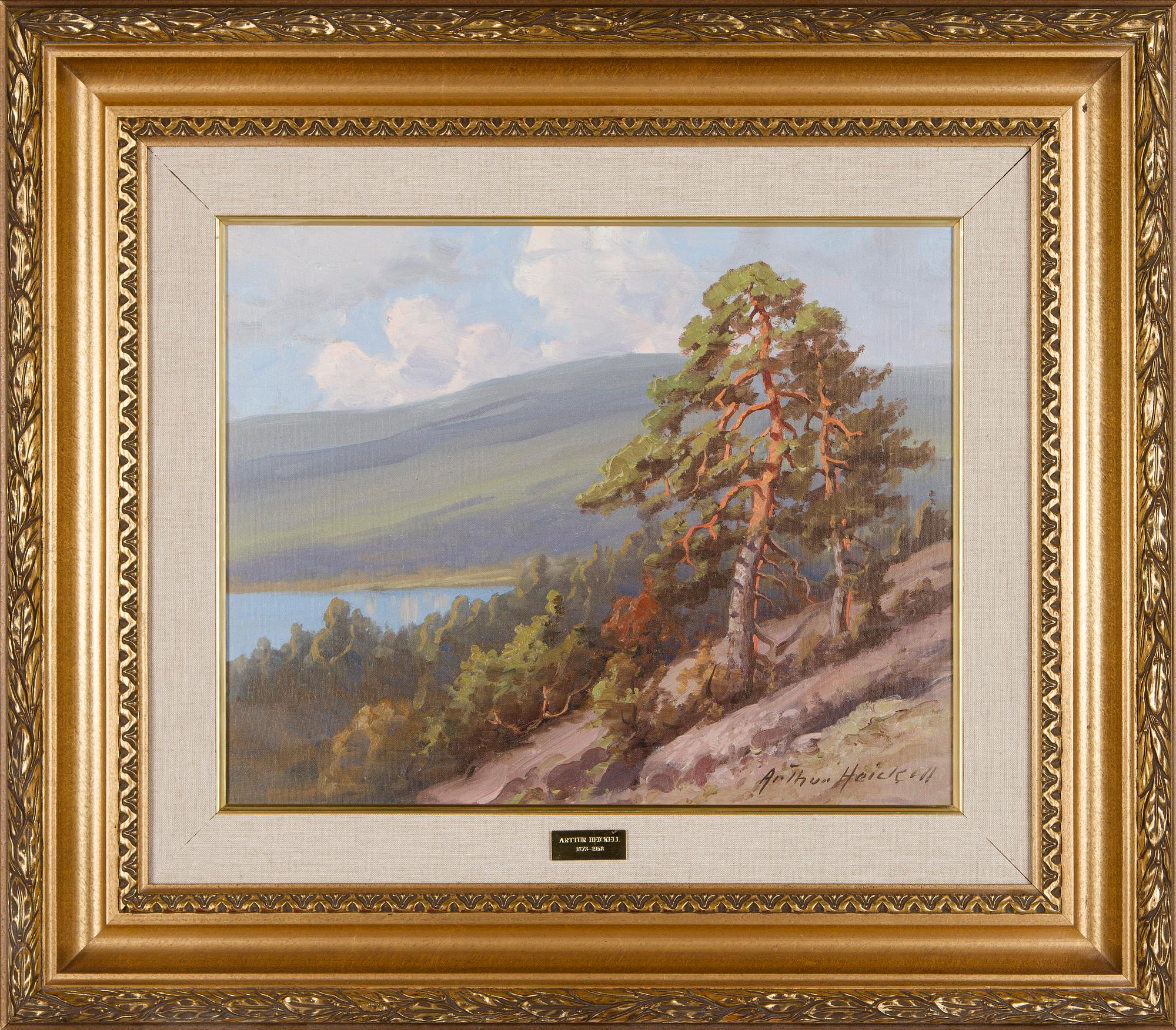 Arthur Heickell, Maisema.