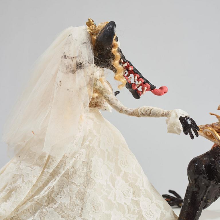 Nathalie Djurberg & Hans Berg, "The Brain Has Corridors - Rat Bride".
