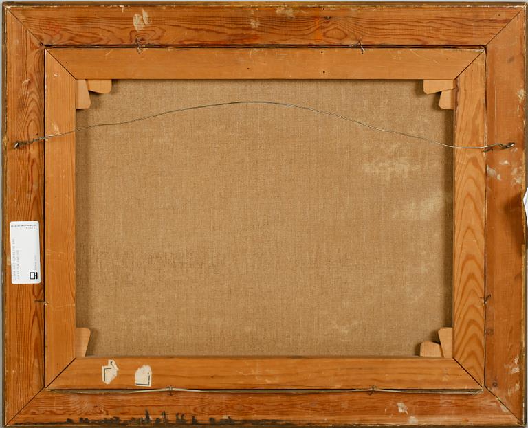 ARTHUR BIANCHINI, olja på duk, sign.